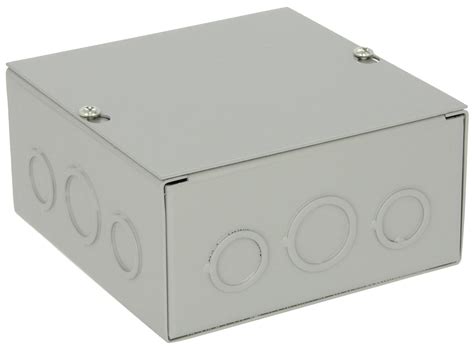 decrotive junction box cover|junction box cover with knockout.